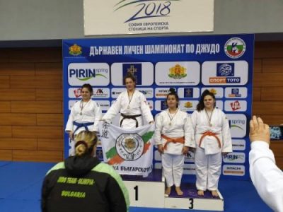 С бронзов медал се завърна състезателка на СК „Джудоспорст“- Свищов от Държавен шампионат по джудо в София