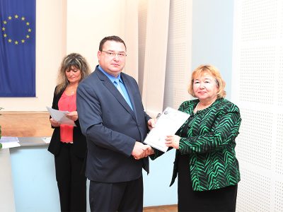 Стопанска академия „Д. А. Ценов” получи от Община Свищов почетна награда „За граждански заслуги”